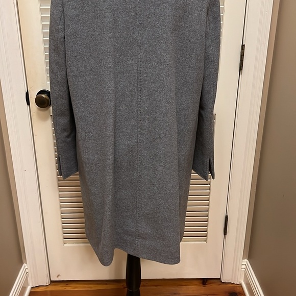 Cinzia Rocca Icons Medium Weight Wool & Cashmere-Blend Coat in Gray, Size 8, NWT - Picture 16 of 17